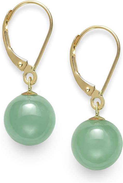 jade jewelry amazon|genuine jade earrings.